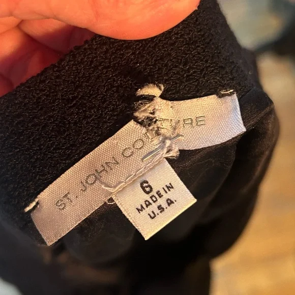 St John Couture with ribbon bow down the back skirt - Picture 13 of 13